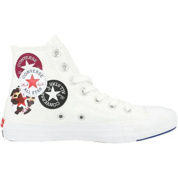 Converse Chuck Taylor All Star Hi White/ Rush Blue - White