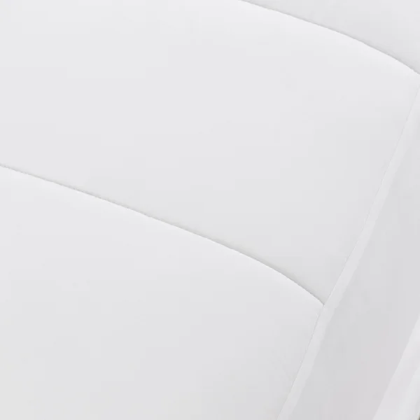 EcoPure Pure + Simple Twin Mattress Pad - White