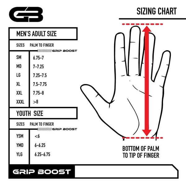 Grip Boost Boys Peace, Shaka, Hook &Em Youth Football Gloves Pro Elite - Youth Sizes