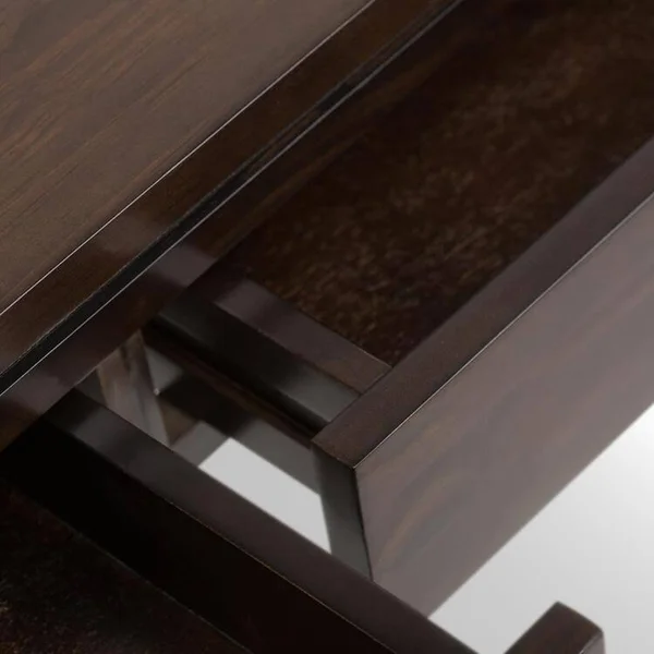 Simpli Home Cosmopolitan Console Sofa Table - Coffee Brown