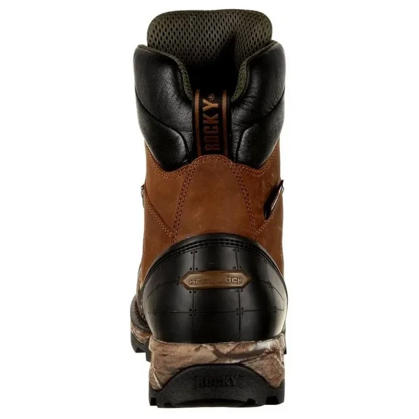 Men's Rocky 8 inch Maxx 800G Insulated Waterproof Boot Rks0322 - Size: 11.5 Medium, Brown