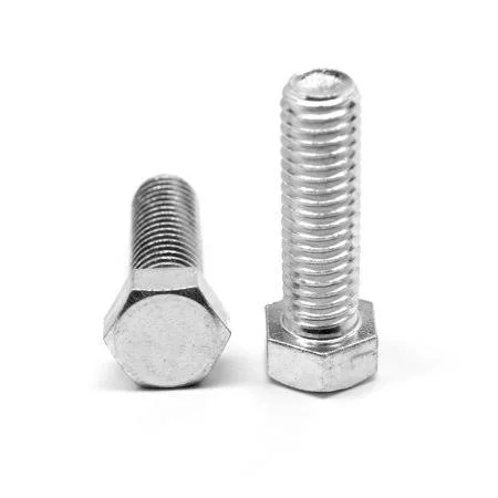 9/16 inch-18 x 1 1/4 inch (FT) Fine Thread Hex Cap Screw (Bolt) Full Thread Stainless Steel 18-8 Pk 87