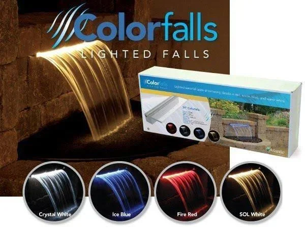 Atlantic 36x22 Colorfalls - Fire Red