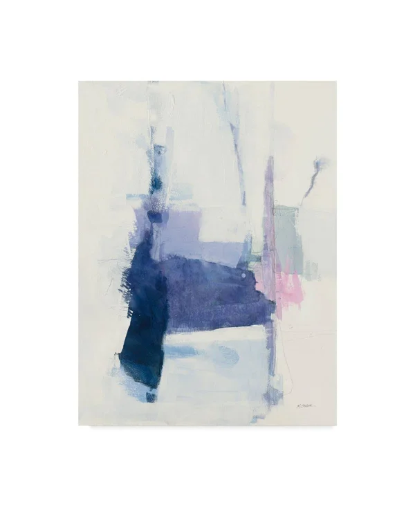 Trademark Fine Art 'Interlude Abstract' Canvas Art by Mike Schick, Size: 24 x 32