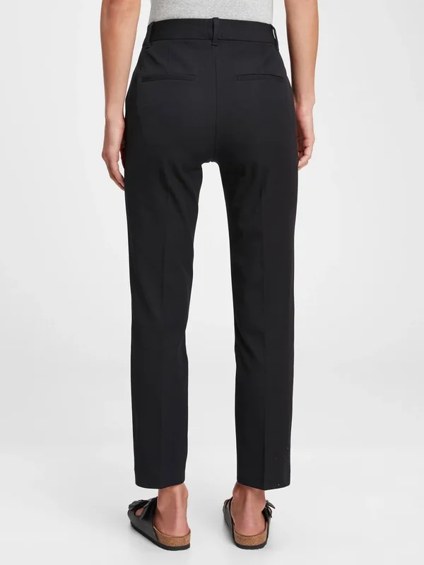 Gap Women's Slim Ankle Pants True Black Size 20