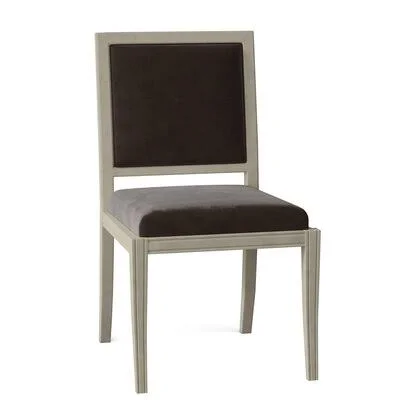 Brookfield Upholstered Side Chair Fairfield Chair Body Fabric: 9953 Chocolate - Frame Color: Montego Bay