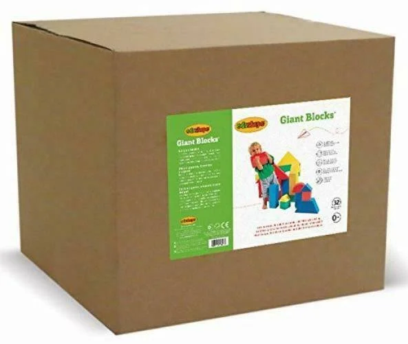 Edushape Giant Blocks - 32 Piece