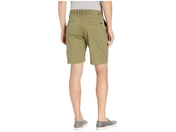 Volcom Frickin Lightweight Chino Shorts (Squadron Green) Men's Shorts
