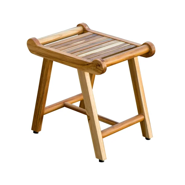 20x22 EcoDecors Compact SensiHarmony Solid Teak Shower Bench with Liftaide Arms in An EarthyTeak Finish - Brown - Modern & C
