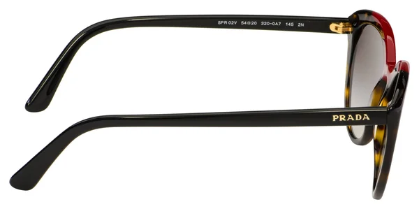 Prada Sunglasses PR 02VS 3200A7 Havana Red Grey Gradient