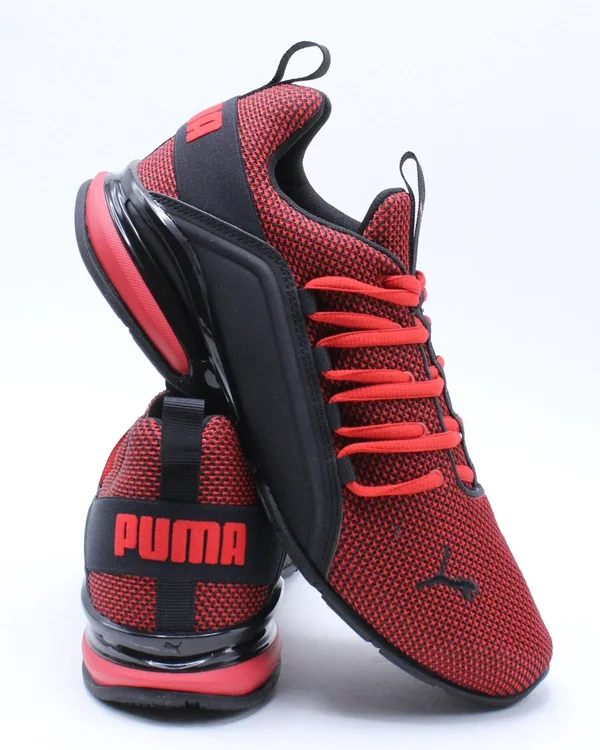 Puma Axelion Sneaker - Men's - Black/Red
