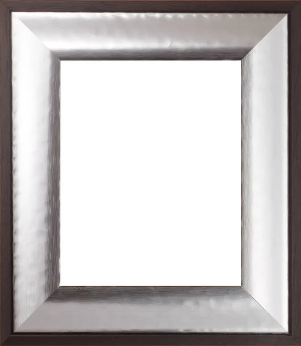 Magnesium Silver Frame 8x22 x 10x22 Museum Frame, 8 x 10