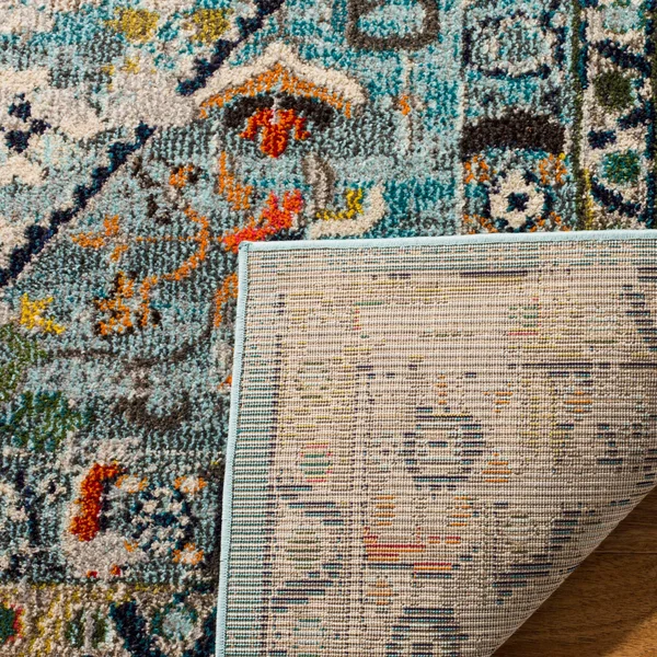 Safavieh Monaco Gulriz Boho Rug - Blue/Light Grey - 2&2x22 x 10&