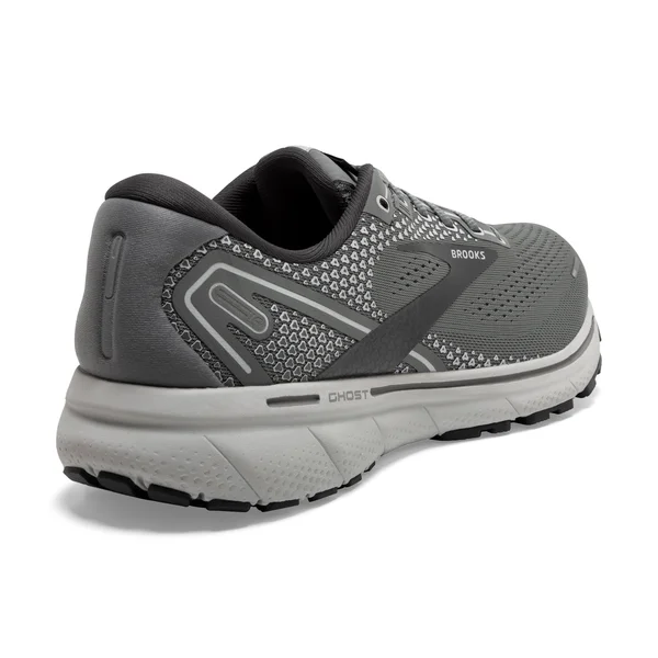 Brooks Men's Ghost 14 Grey/Alloy/Oyster, 12.5, B