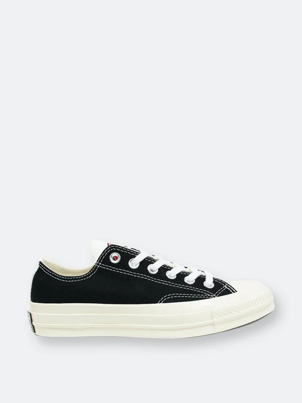 Converse Chuck 70 Logo Play Ox Sneakers White/Black/Desert Ore 5