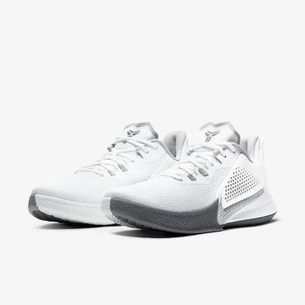 Nike Mamba Fury EP &White Wolf Grey& Mens Sneakers - Size 8.0