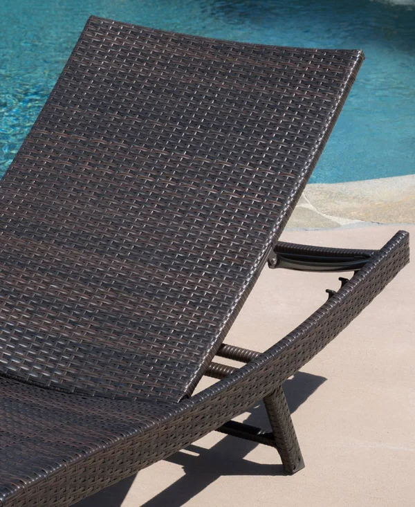 Aldin Chaise Lounge - Brown