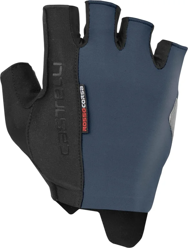 Castelli Espresso Rosso Corsa Gloves Dark Grey XL