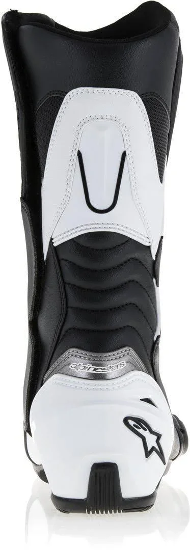 Alpinestars SMX S Motorcycle Boots Black/White 45