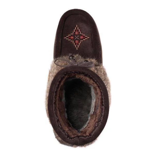 Manitobah Mukluks - Keewatin Waterproof Dark Brown, Size 8