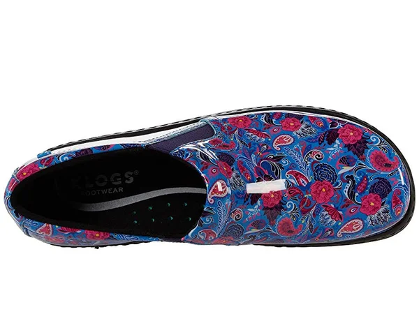 Klogs Footwear Women's Naples Clogs - Wide Blooming Paisley in Size 7.5
