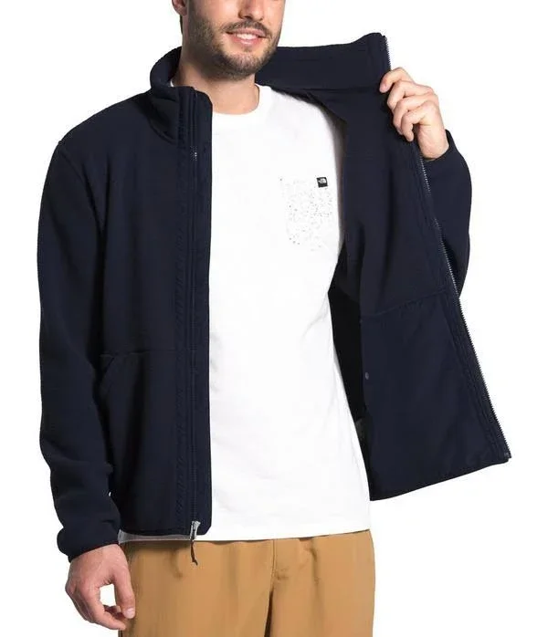The North Face Carbondale Full Zip Fleece Top Mens Aviator Navy