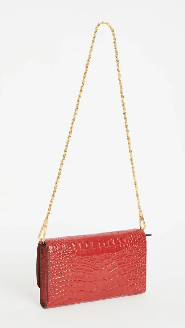 Tory Burch Eleanor Embossed Clutch