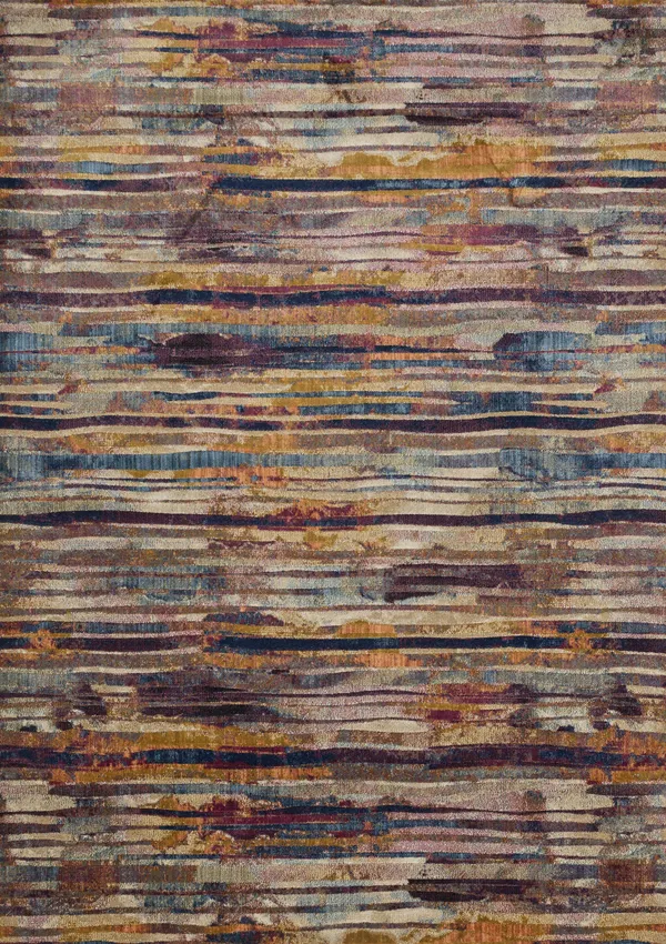 Loloi Dreamscape DM-03 7&10x22 x 11& Raspberry - Multi Rug