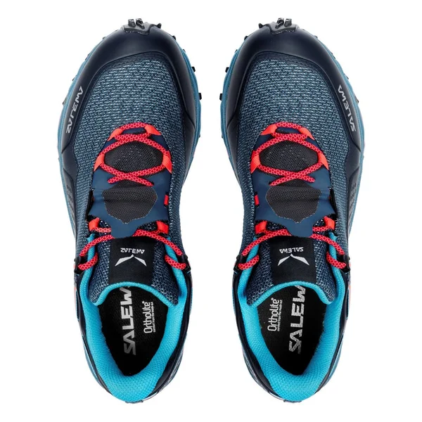 Salewa Women's Speed Beat GTX - Patriot Blue/Fluo Coral - 7.5