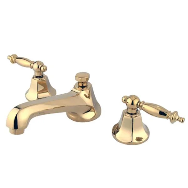 Kingston Brass KS4461TL Metropolitan Widespread Lavatory Faucet, Polished Chrome