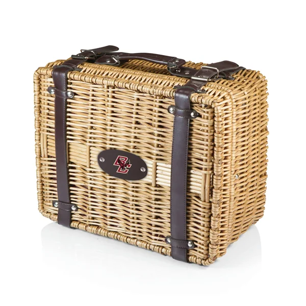 Boston College Eagles Black Champion Picnic Basket - 16 x 12 x 8