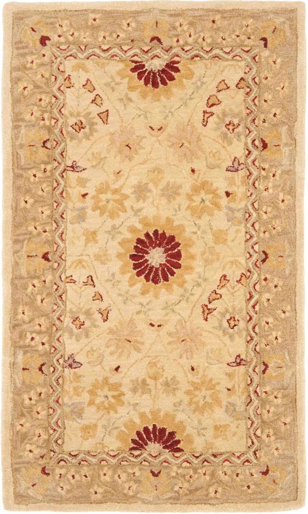 Safavieh Anatolia AN550A 2&3x22 x 10&0x22 Runner Sand, Walnut Area Rug