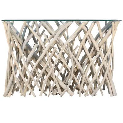 Ibolili Natural Branch Console Table