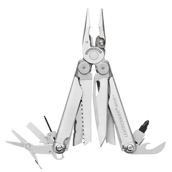 Leatherman - Wave Plus with Cap Crimper Multi-Tool, Stainless Steel