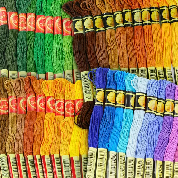 447 Colors Hand Embroidery Floss Cross Stitch Threads Skeins Full Range of Color