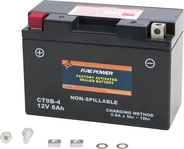 Sealed Factory Activated Battery CT9B-4 Fire Power