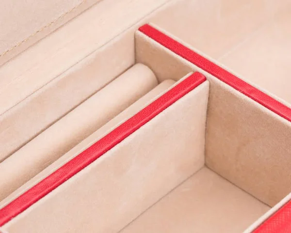 Wolf Heritage Safe Deposit Box, Red Saffiano