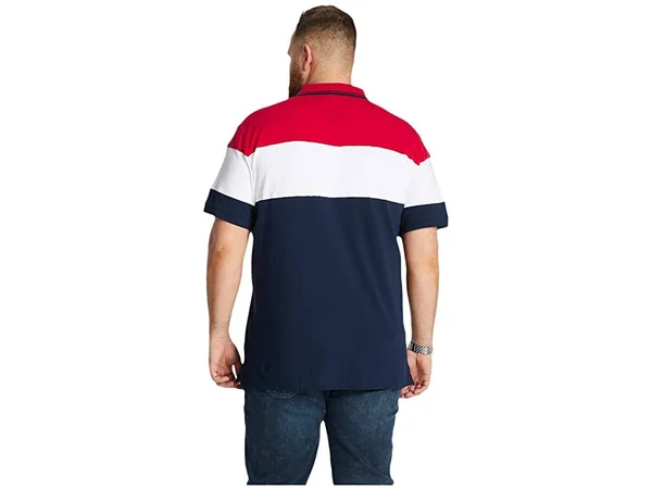 Johnny Bigg Big Tall Dangerfield Polo Men's Clothing Red : 4XL