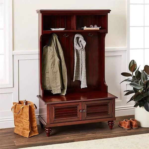 Bowery Hill Hall Tree Stand in Espresso