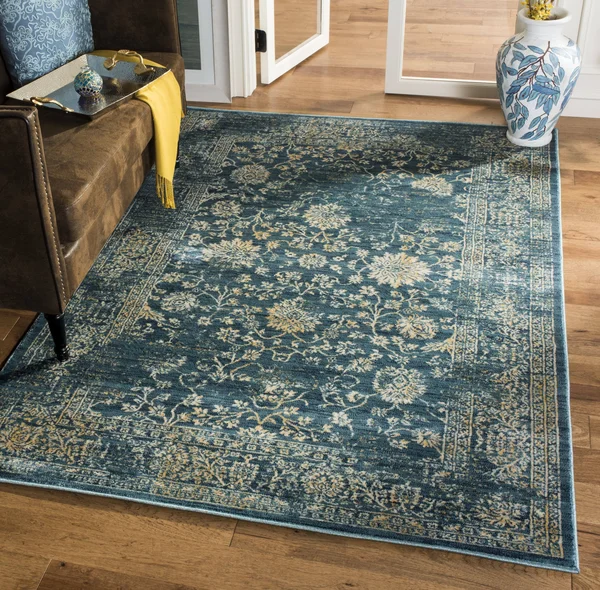 Safavieh EVK510K Evoke Light Blue - Beige Area Rug - 3& x 5&