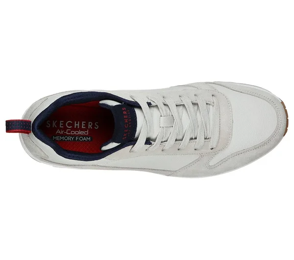 Skechers Men's Uno Stacre Sneaker - Off White