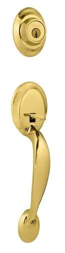 Kwikset, Dakota Handleset, Single Cylinder, Satin Nickel, 687DA 15