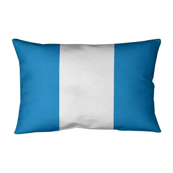 Los Angeles La Power Football Stripes Pillow (Indoor/Outdoor) - 20 x 14 - Rectangle - Zipper Closure - Medium - Polyester