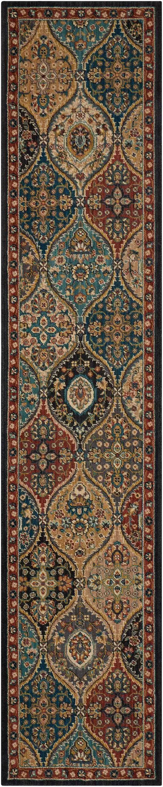 Nourison 2020 NR203 Area Rug, Multicolor, 2&3x22 x 11&