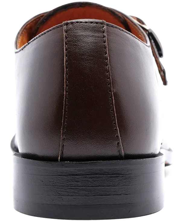 Carlos by Carlos Santana Men's Freedom Single Monk-Strap Loafers - Dark Brown