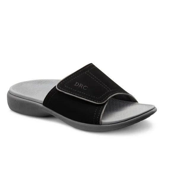 Dr. Comfort Men's Connor Diabetic Sandals - Black