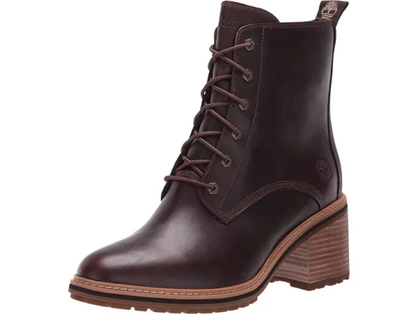 Timberland Women's Sienna High Lace-Up Waterproof Boots - Dark Brown