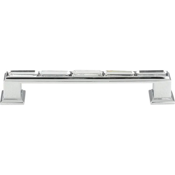 Atlas Homewares 342-BL Legacy Crystal Bar Pull Matte Black