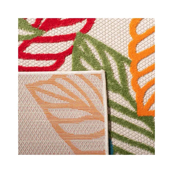 Safavieh Clearance Cabana CBN399A Ivory Rug - 6&7x22x6&7x22 - Round