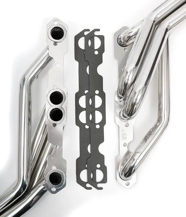 Hedman 69036 S-10 SBC Swap Header Long Tube HTC Coated